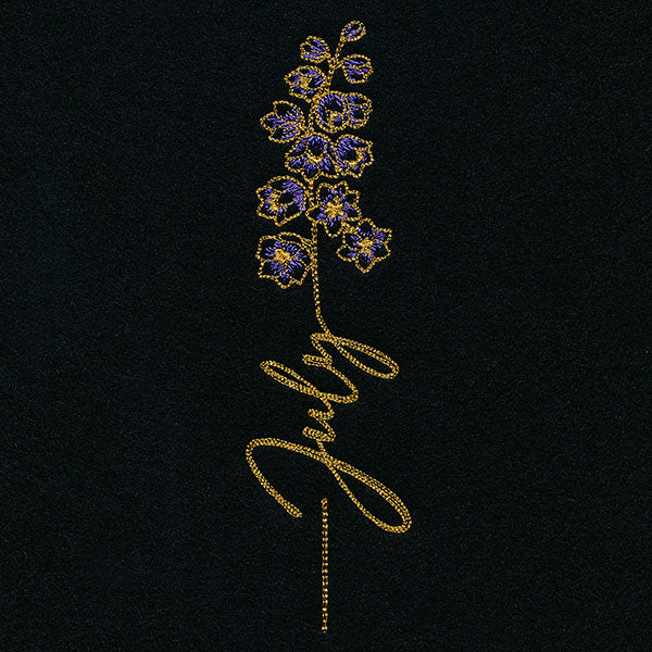 July Birth Flower - Larkspur