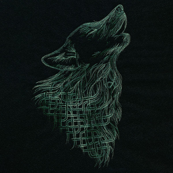 Knotwork Illusions Wolf