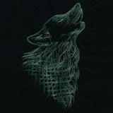 Knotwork Illusions Wolf