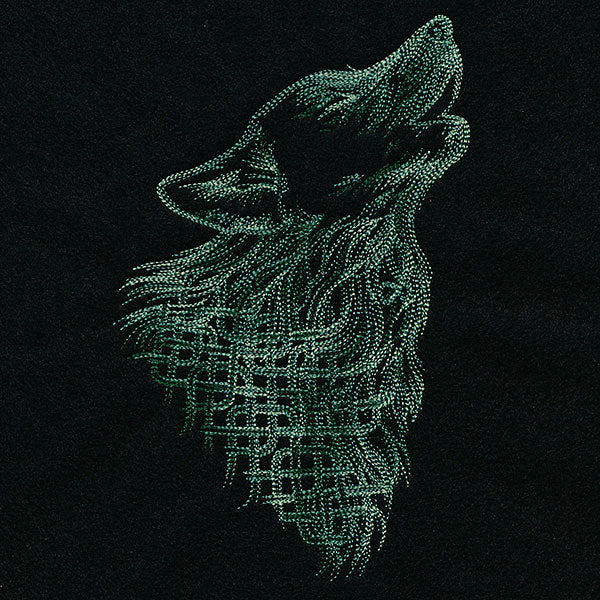 Knotwork Illusions Wolf