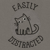 Easily Distracted Cat (Embossed)