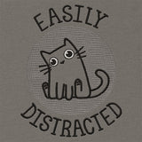 Easily Distracted Cat (Embossed)