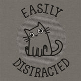 Easily Distracted Cat (Embossed)