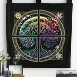 Four Seasons Kaleidoscope Tree - Summer
