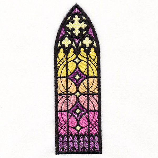 Stained Glass Window Bookmark