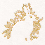 Blooming in Roses Bunny (Embossed)