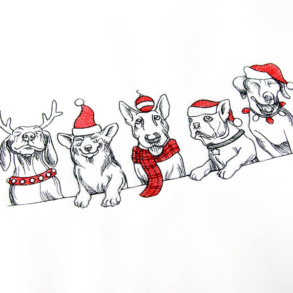 Happy Howlidays Border
