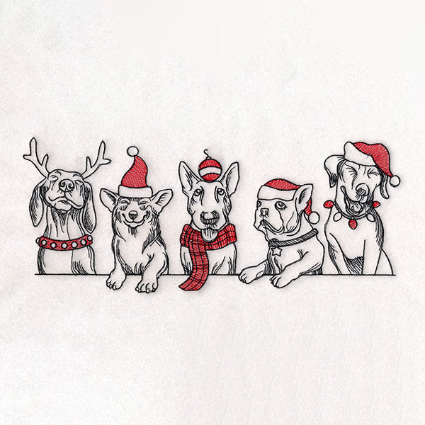 Happy Howlidays Border