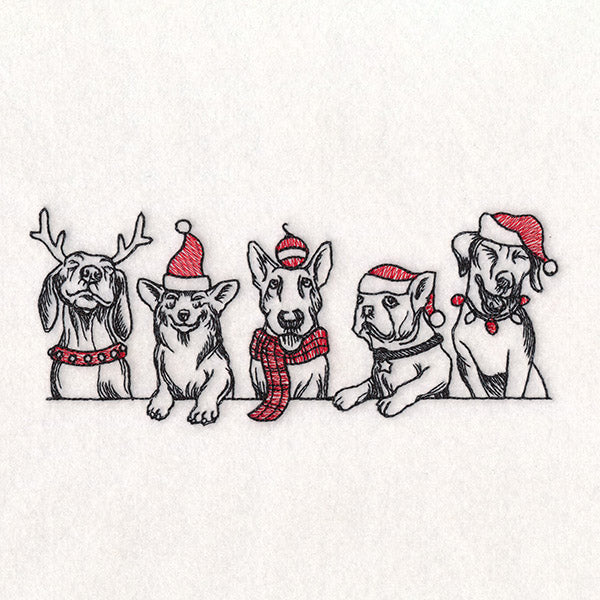 Happy Howlidays Border
