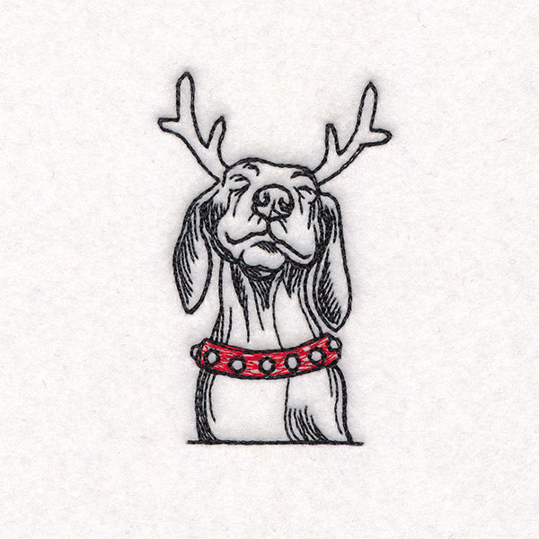Happy Howlidays Border - Dog 1