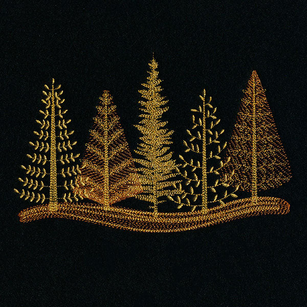 Shimmer and Glimmer Tree Border