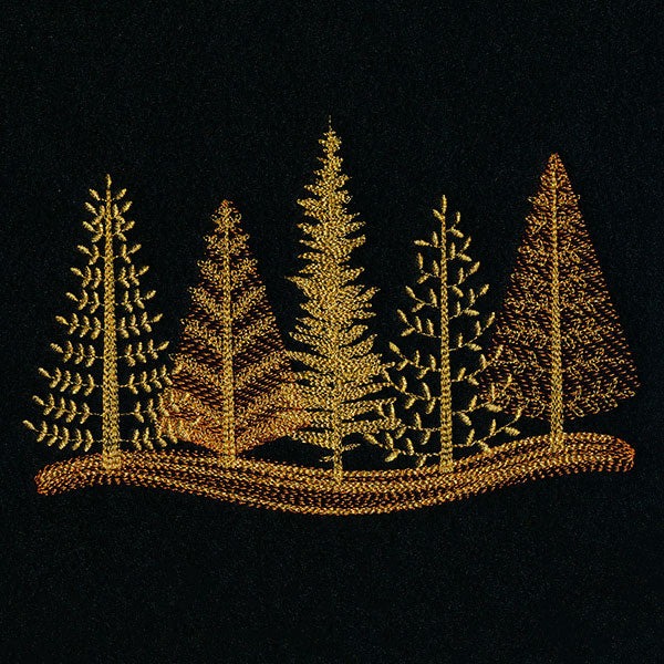 Shimmer and Glimmer Tree Border