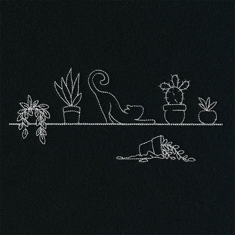 Purr-fect Plants Border
