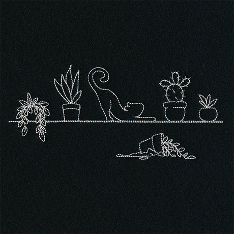 Purr-fect Plants Border