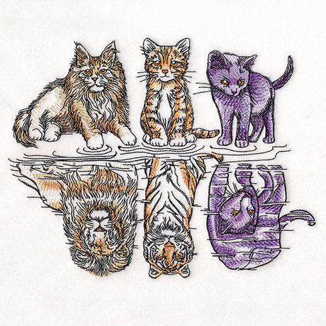 Aspirational Cat Reflections