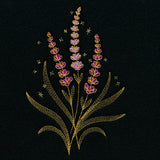 Gilded Lavender Feature