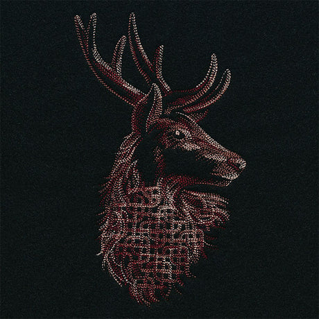 Knotwork Illusions Stag
