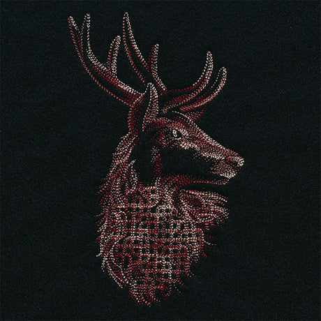 Knotwork Illusions Stag