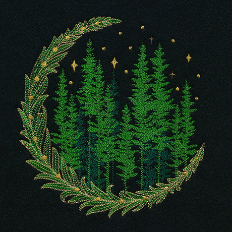 Shimmering Forest Moon