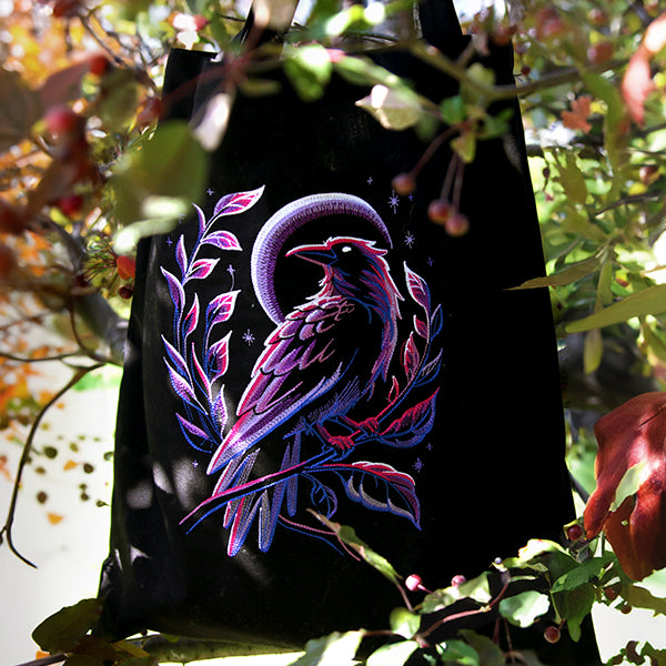 Midnight Autumn Crow