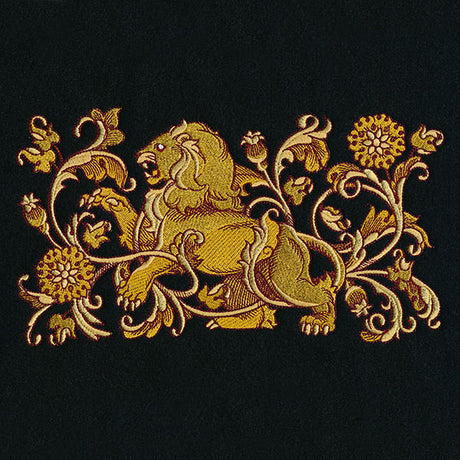 Heraldic Lion Crest