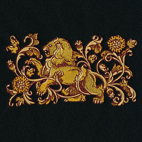 Heraldic Lion Crest