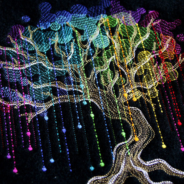 Rainbow Willow Tree