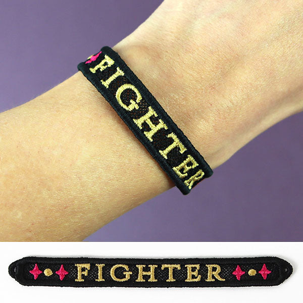 Fierce Affirmations Bracelet - Fighter (Lace)