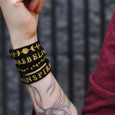 Fierce Affirmations Bracelet - Rebel (Lace)