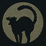 Spooky Halloween - Black Cat (Embossed)