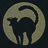 Spooky Halloween - Black Cat (Embossed)