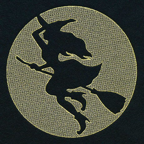 Spooky Halloween - Witch (Embossed)