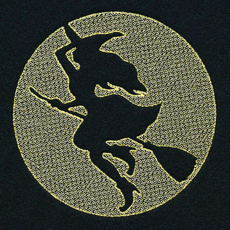 Spooky Halloween - Witch (Embossed)