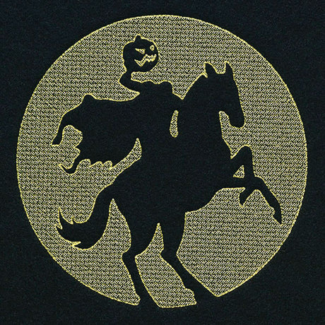 Spooky Halloween - Headless Horseman (Embossed)