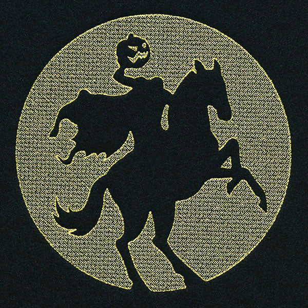 Spooky Halloween - Headless Horseman (Embossed)