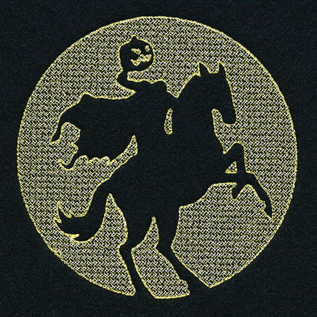 Spooky Halloween - Headless Horseman (Embossed)