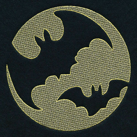 Spooky Halloween - Bats (Embossed)