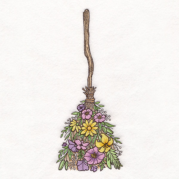 Blooming Magic Witch Broom