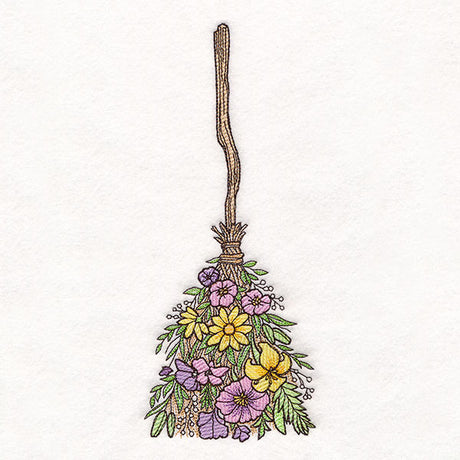 Blooming Magic Witch Broom