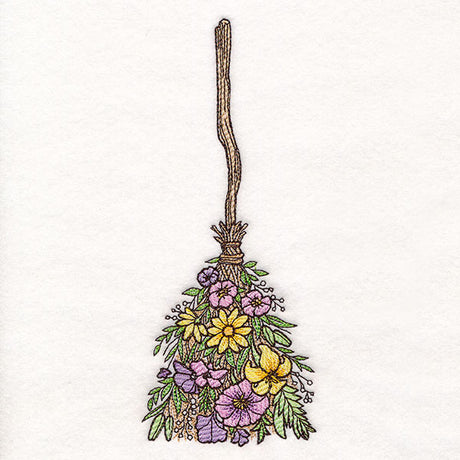 Blooming Magic Witch Broom