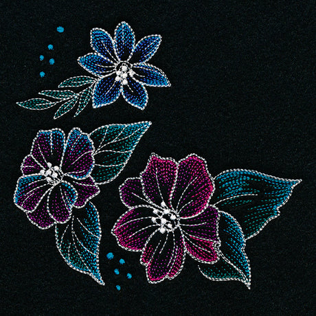 Iridescent Flower Corner