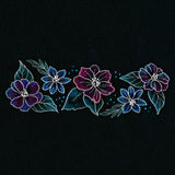 Iridescent Flower Border