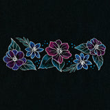 Iridescent Flower Border