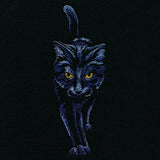 Moonlit Black Cat