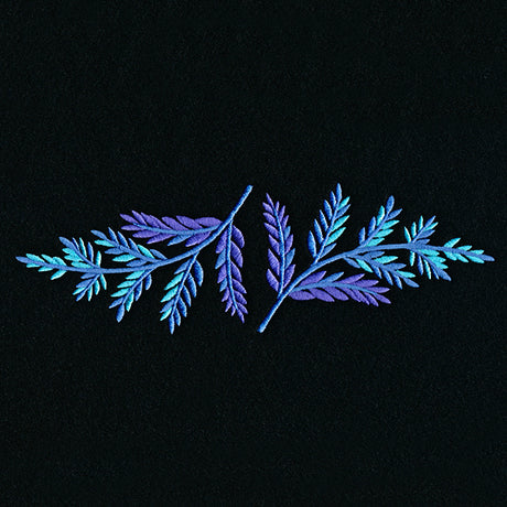 Beanie Borders - Intricate Ferns
