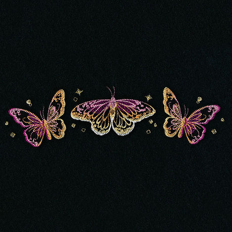 Beanie Borders - Garden Radiance Butterflies