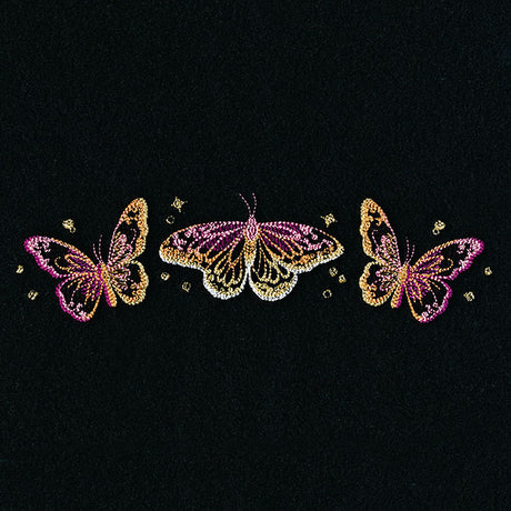 Beanie Borders - Garden Radiance Butterflies