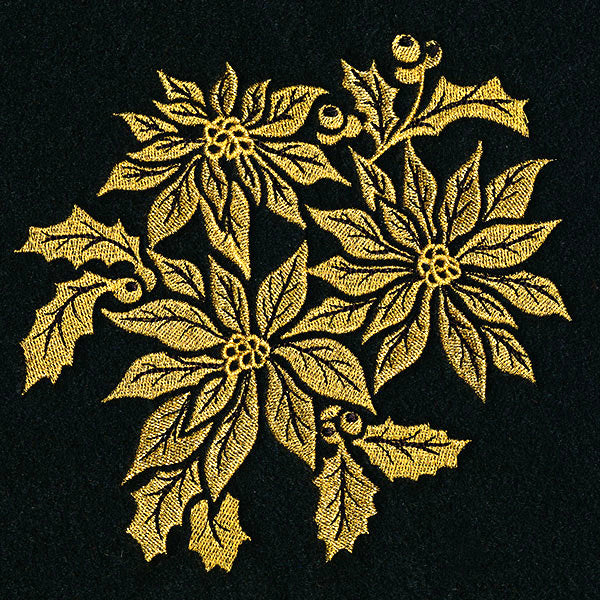 Gilded Poinsettias Bouquet