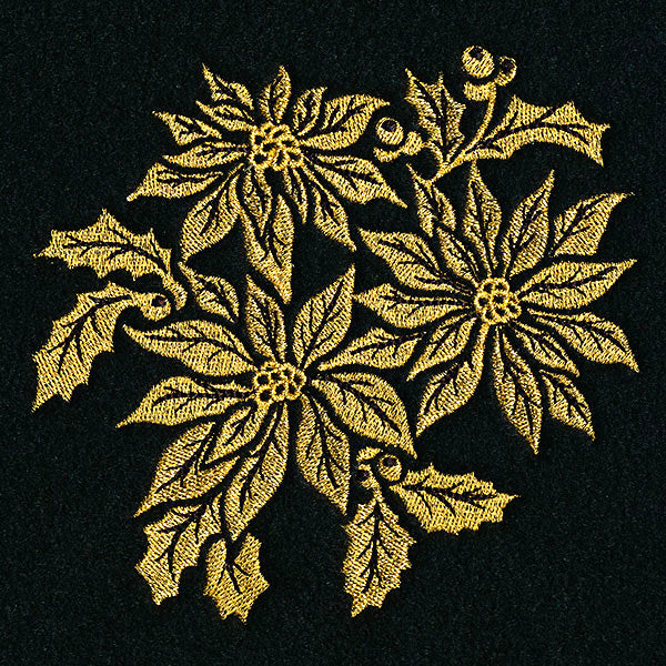 Gilded Poinsettias Bouquet