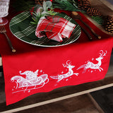Snow Baroque Santa's Flight - Reindeer 1